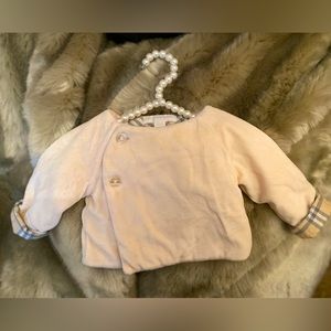 Burberry baby sweater (6M)